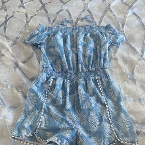 Short romper for girls